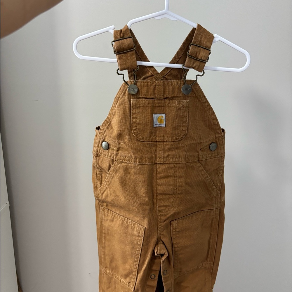 Carhartt Kids Tan Overalls